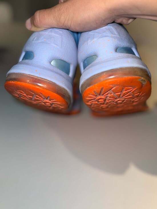 Nike KD 5 \'Ice Blue\' Total Orange Basketball Shoes 554988-400 main image 8